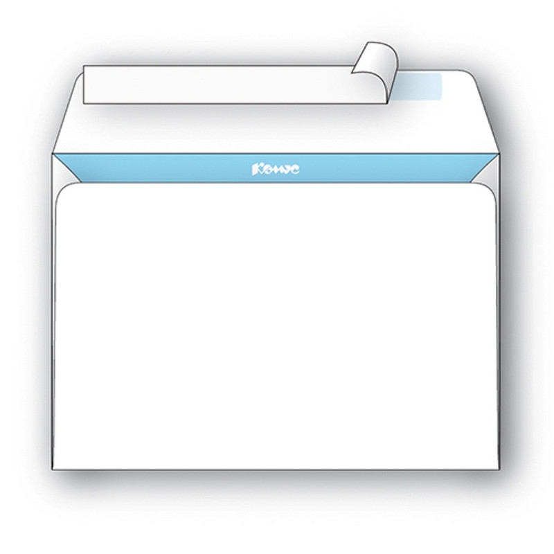 Конверт белый C4стрип BusinessPost 229х324 50шт/уп/3754