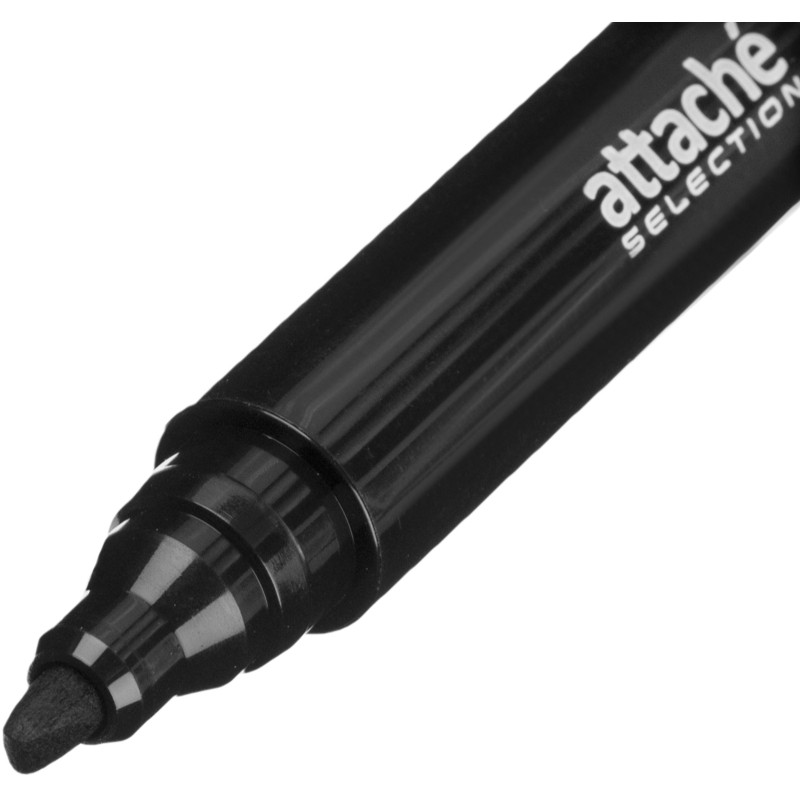 Маркер перманентный Attache Selection 271 черный 2-5мм скош. наконечник