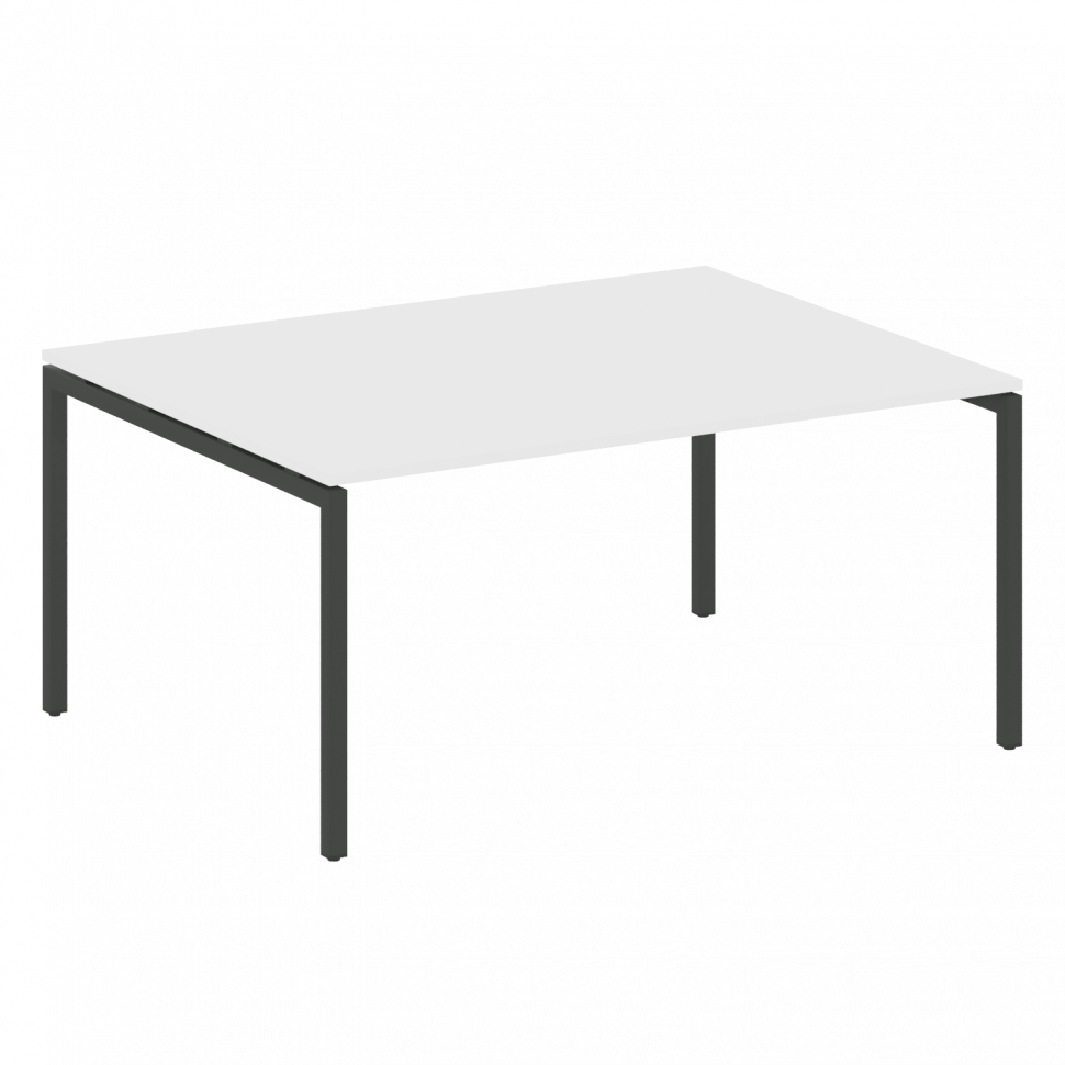 Metal System Quattro Переговорный стол (1 столешница) на П-образном м/к 40БП.ПРГ-1.4 Белый/Металл Ан Metal System Quattro Переговорный стол (1 столешница) на П-образном м/к 40БП.ПРГ-1.4 Белый/Металл Ан