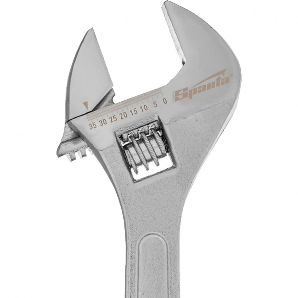 Ключ разводной 300 мм хромированный Sparta 155355