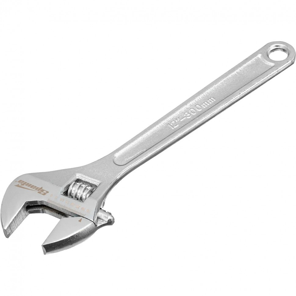 Ключ разводной 300 мм хромированный Sparta 155355
