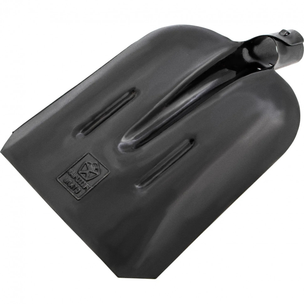 Лопата совковая, 235х285 мм, ребра жесткости, без черенка, Россия// Сибртех