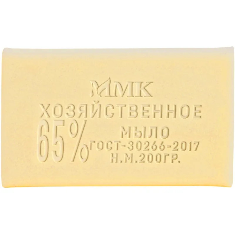 Мыло хозяйственное 65% без обертки 200 гр. МКХ0121