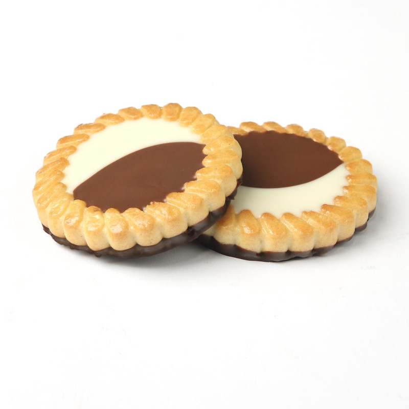 Печенье Деловой Стандарт сдобное 'Неробьянко глазированное' 470гр  