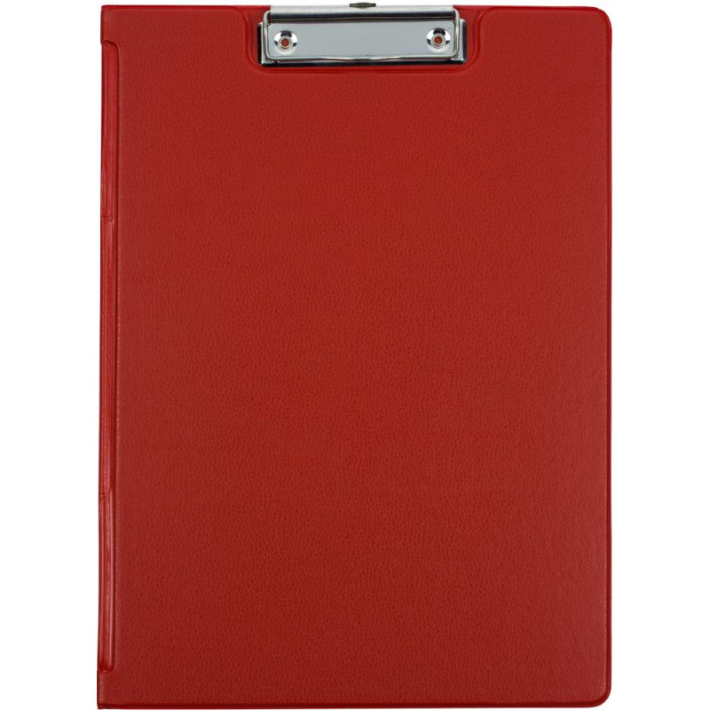 Папка-планшет  A4 красный с верх.створкой Россия