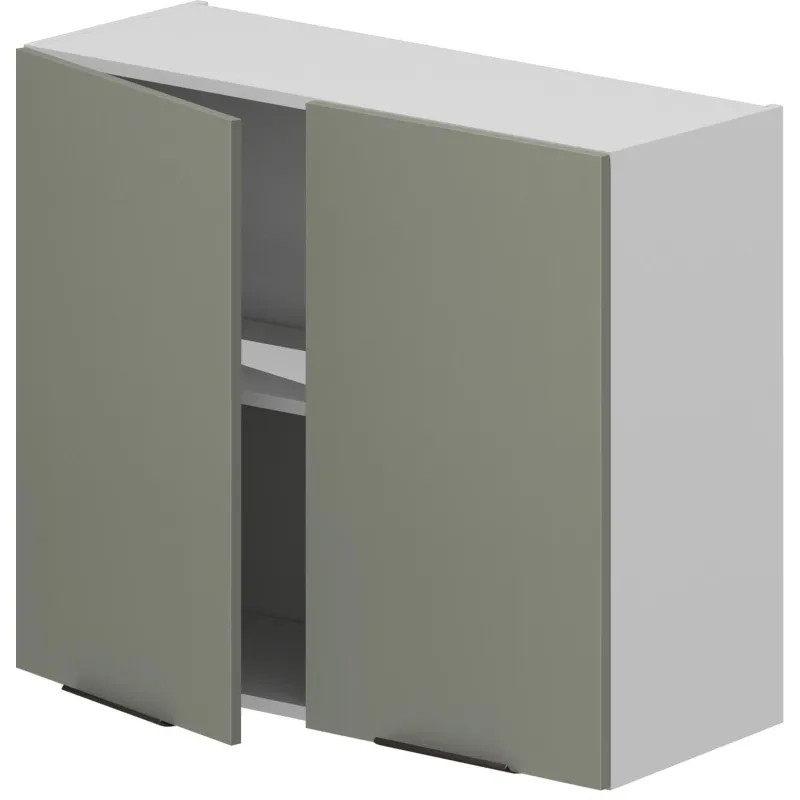 Шкаф SP_VOK полка 2 двери W2D_72_60 (339 Платин. зелён)