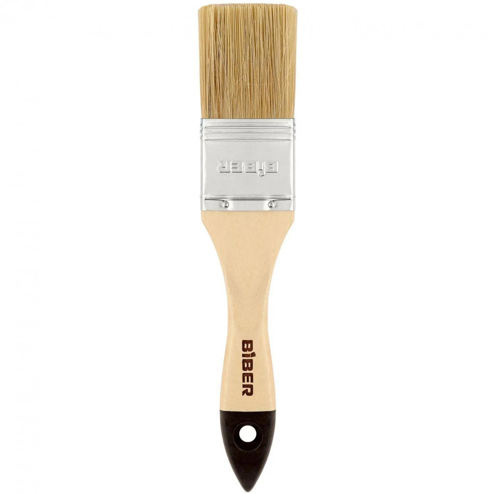 Кисть флейцевая БИБЕР 31123 Стандарт натуральная щетина, 38 мм СПб