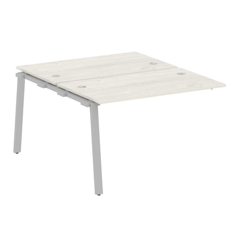 Metal System Проходной элемент рабочей станции на А-образном м/к БА.ПРС-СП-2.2 Дуб Наварра/Металл Се