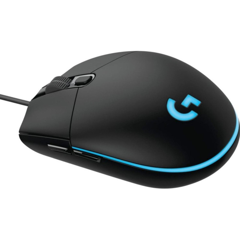 Мышь компьютерная Logitech проводная G102, Black [910-005808