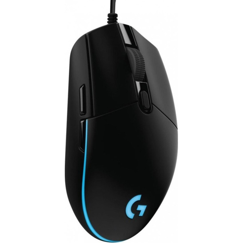 Мышь компьютерная Logitech проводная G102, Black [910-005808