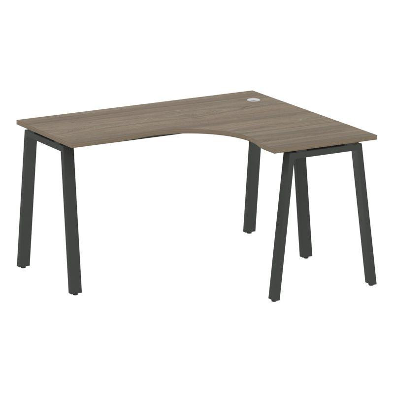 Metal System Стол криволинейный правый на А-образном м/к БА.СА-3 (R) Вяз Благородный/Металл Антрацит Metal System Стол криволинейный правый на А-образном м/к БА.СА-3 (R) Вяз Благородный/Металл Антрацит