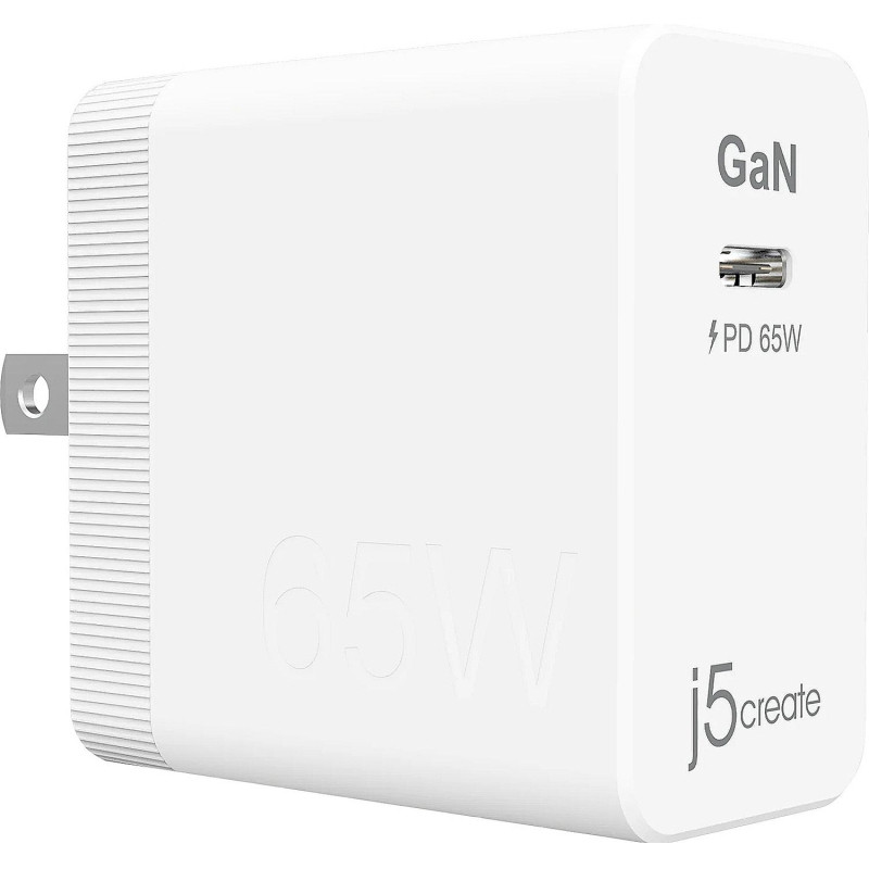 Зарядное устройство j5create JUP1365, 65W GAN PD USB-C Mini Charger