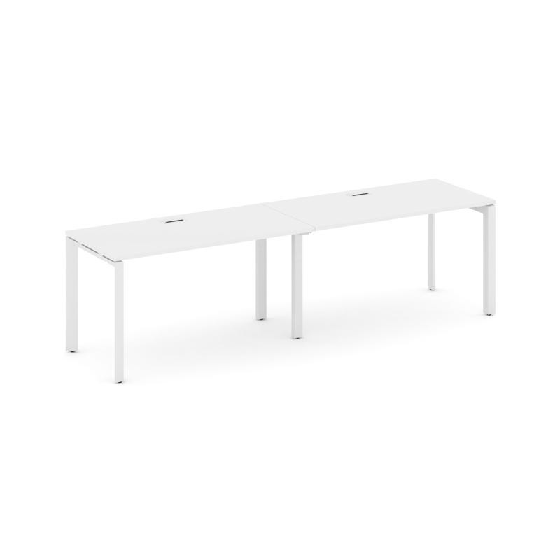 Style Project Рабочая станция односторонняя SN-59P.ORS-013 Белый/Металл Белый/Белый Заглушка 2760*70