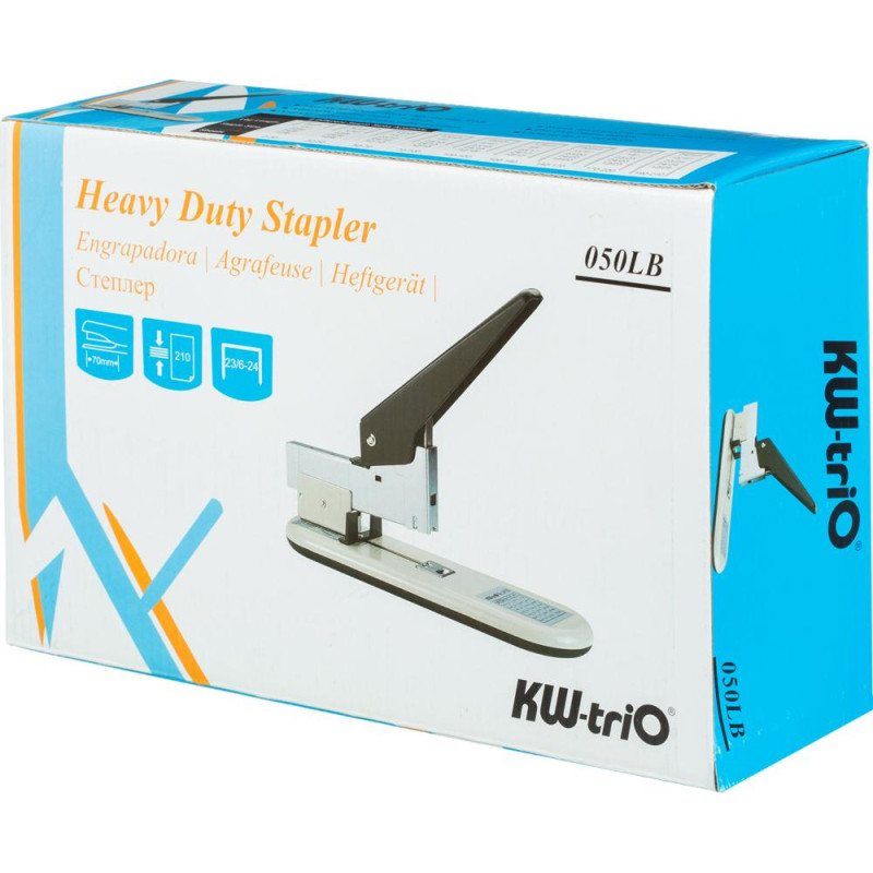 Степлер KW-trio 50LB мощный 23/6-23 до 210 листов глубина загрузки 6