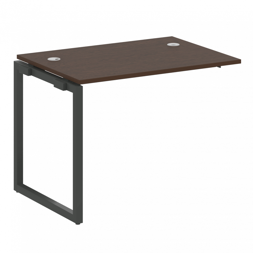 Metal System Quattro Проходной элемент рабочей станции на О-образном м/к 40БО.ПРС-СП-1.1 Венге Цаво/ Metal System Quattro Проходной элемент рабочей станции на О-образном м/к 40БО.ПРС-СП-1.1 Венге Цаво/