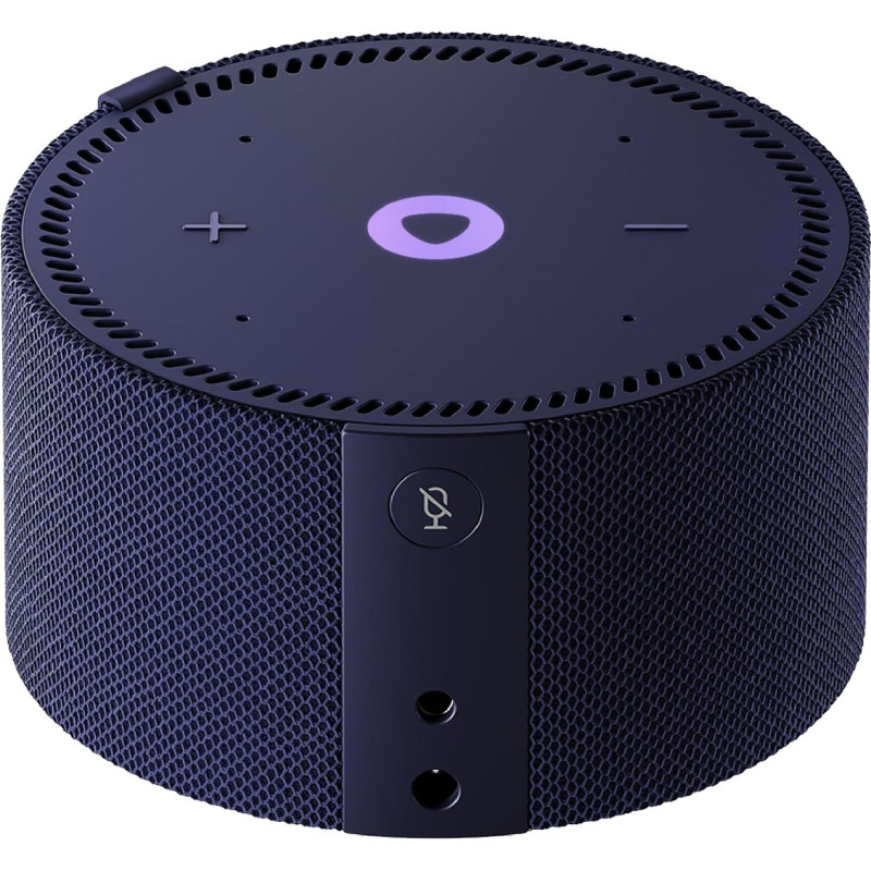 Умная колонка Яндекс.Станция Мини с часами, cиний сапфир (YNDX-00020B)