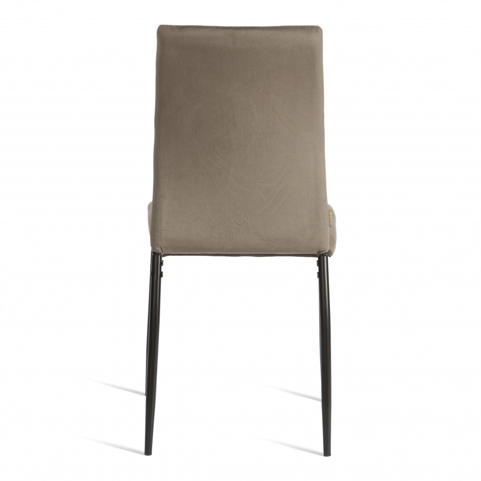 Стул Capri/Капри (мод. BC565-DC) металл, флок, 43х53х92см, темно-серый HLR24/черный Стул Capri/Капри (мод. BC565-DC) металл, флок, 43х53х92см, темно-серый HLR24/черный