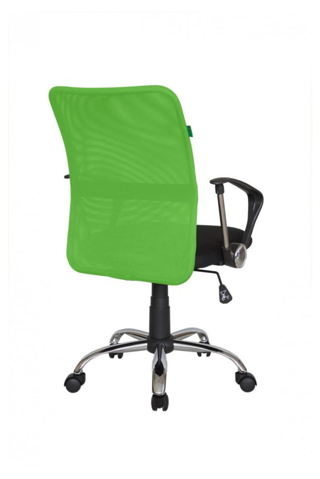 Кресло Smart m RCH 8075 Чёрная ткань/Зелёная сетка