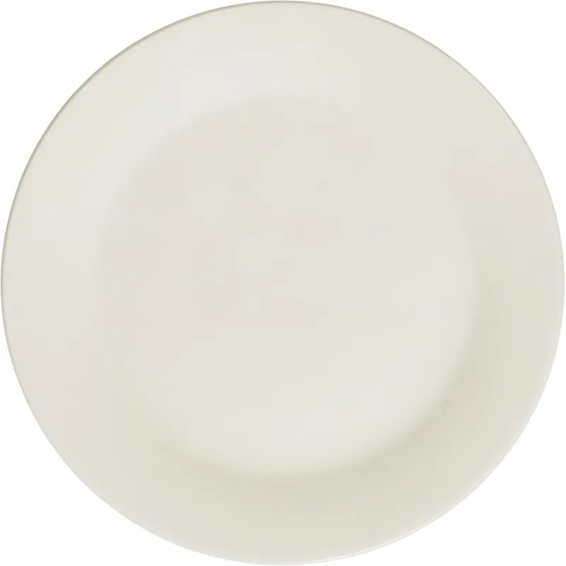 Тарелка Makalu, D203мм, фарфор,  белая 6шт/уп