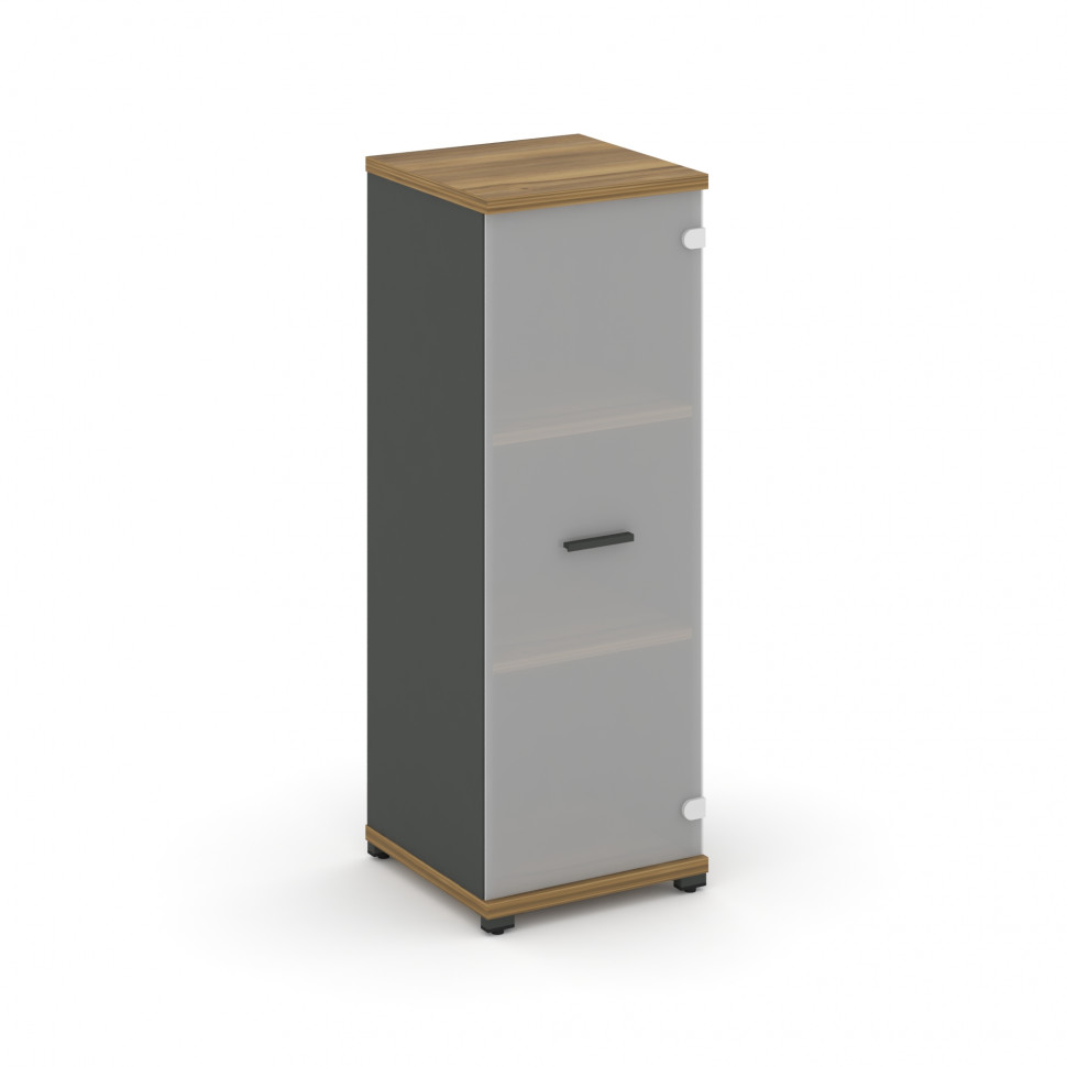 Concept Шкаф 1 узкая секция, 3 ниши CN.STU.E-316 SM A Сандал Янтарный/Антрацит/Металл Антрацит/Сатин