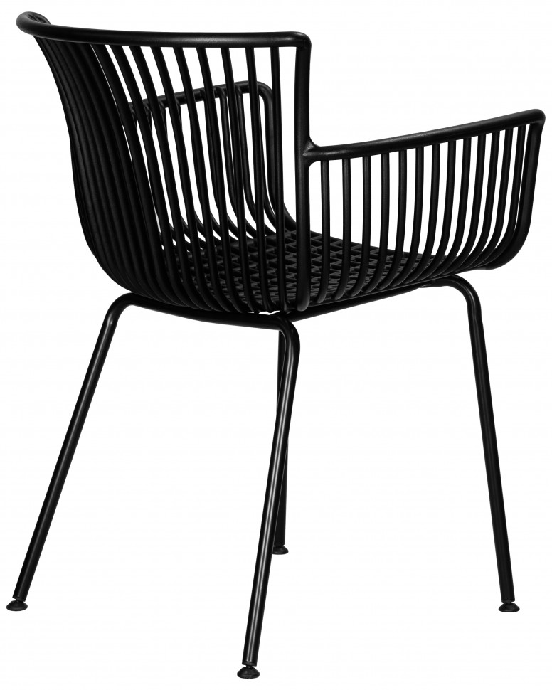 Стул обеденный DOBRIN ROSS, черный (B-03) без подушки