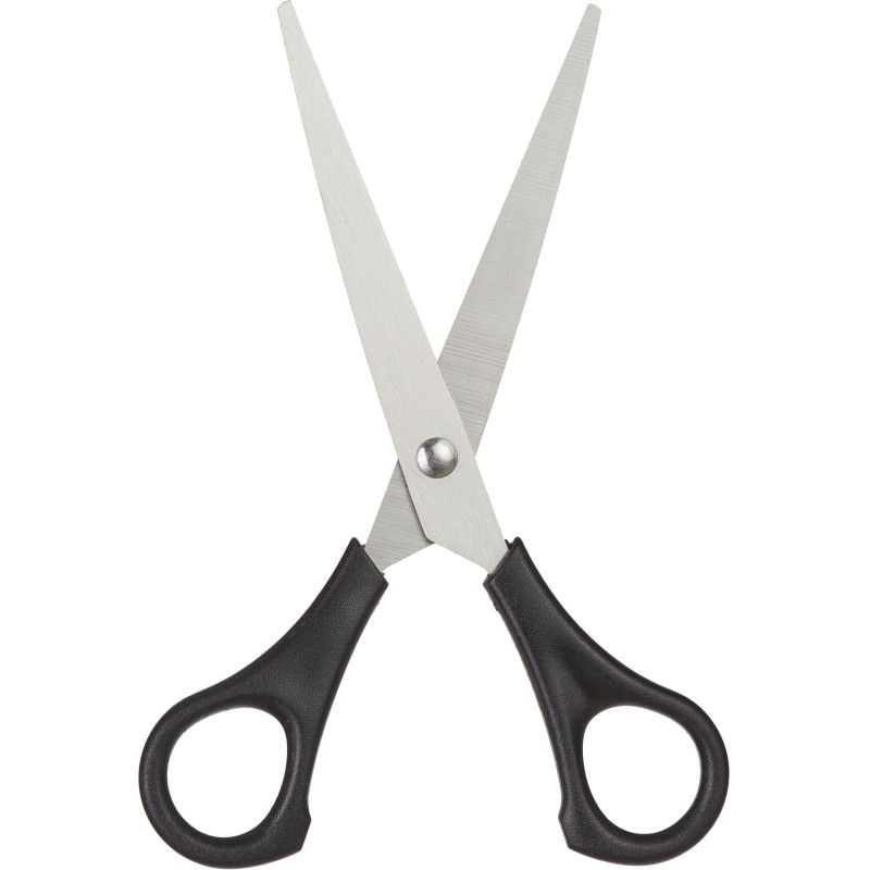 Ножницы Attache Economy 160 мм с пластик симметричными ручками,черный