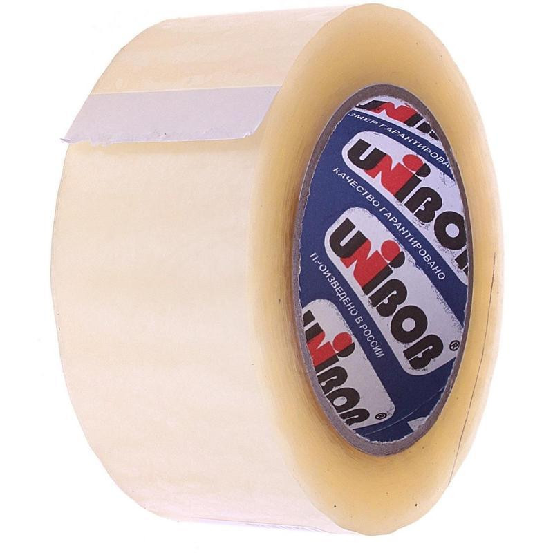 Клейкая лента UNIBOB 48х132 прозрач. 40мкр 6 шт/уп