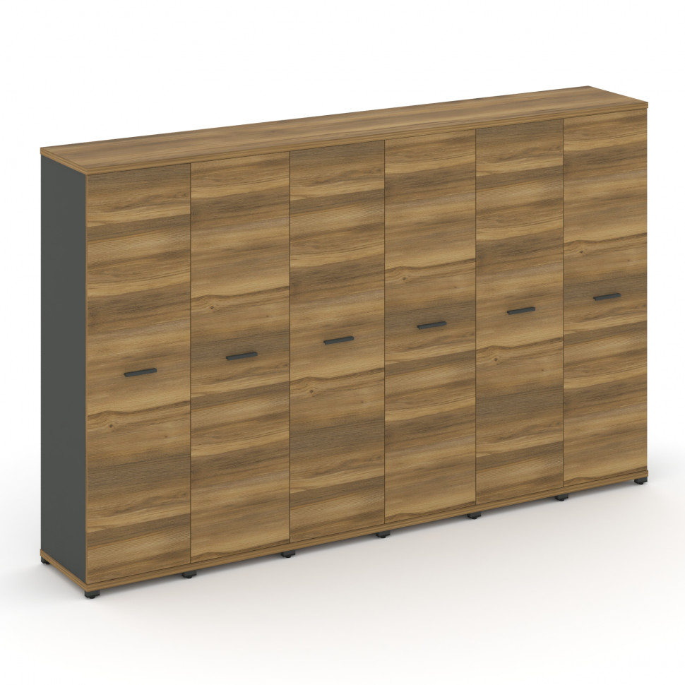 Concept Шкаф 6 узких секций, 4 ниши CN.STU-466 A Сандал Янтарный/Антрацит/Металл Антрацит 2500*420*1 Concept Шкаф 6 узких секций, 4 ниши CN.STU-466 A Сандал Янтарный/Антрацит/Металл Антрацит 2500*420*1