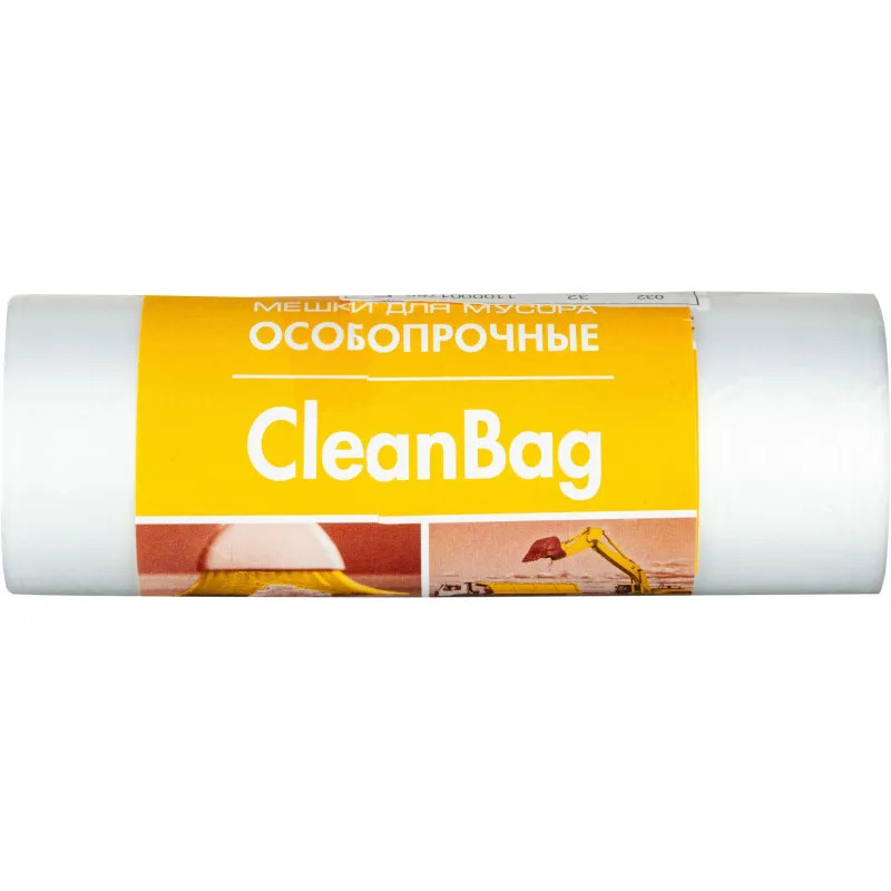 Мешки для мусора ПВД 60л 10мкм 20шт/рул прозрачные 56x68см_СПБ