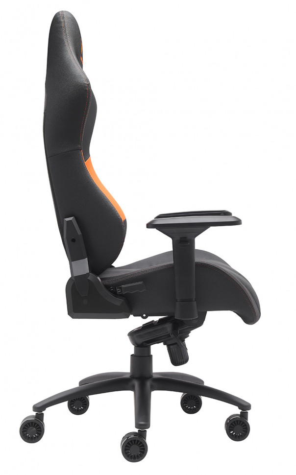 Геймерское кресло Everprof Jaguar (Ягуар) Экокожа Оранжевый