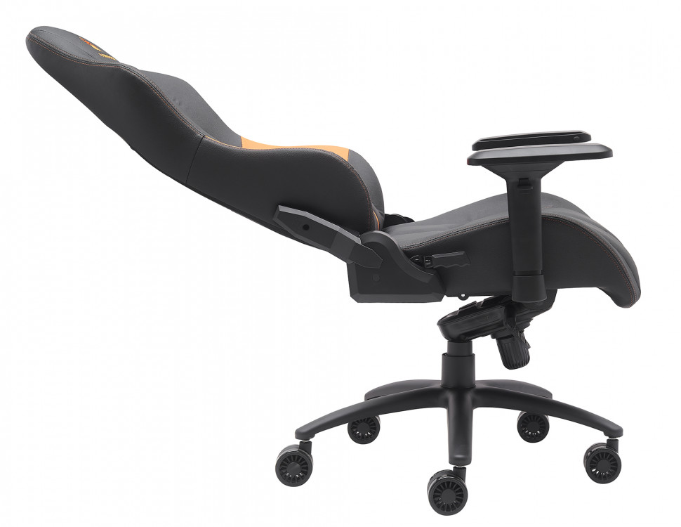 Геймерское кресло Everprof Jaguar (Ягуар) Экокожа Оранжевый