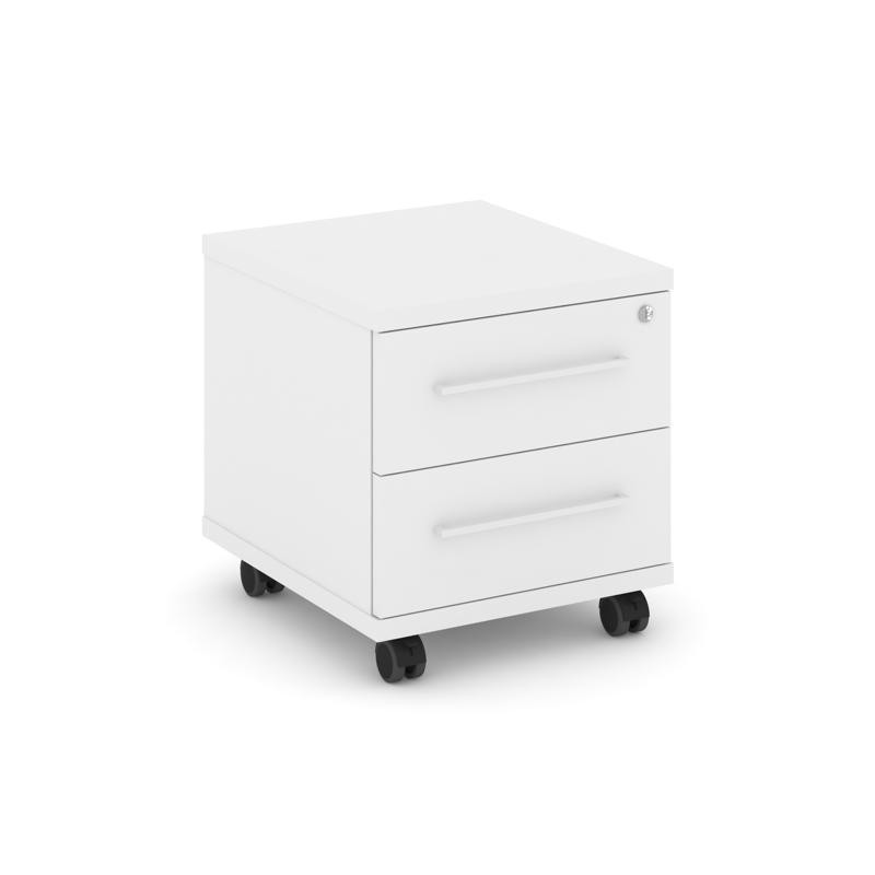 Rift Тумба мобильная усиленная RF.TM-001 Белый Бриллиант/Белый Ручки 416*460*448