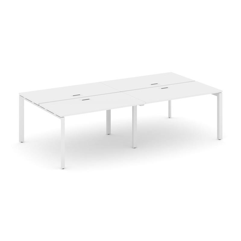 Style Project Рабочая станция двухсторонняя SN-59P.DRS-054 Белый/Металл Белый/Белый Заглушка 3160*16