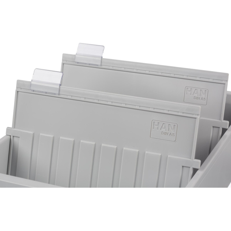 Картотека для карточек А5 на 1300шт HAN открытая '955/0-11