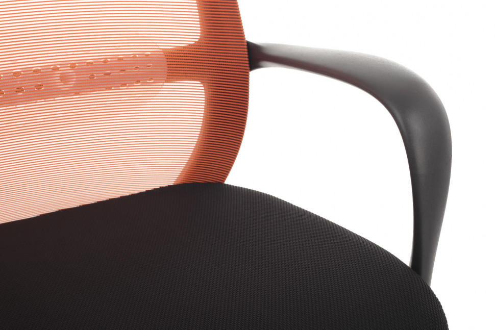 Кресло Fast W-207 Черный Пластик/Оранжевый