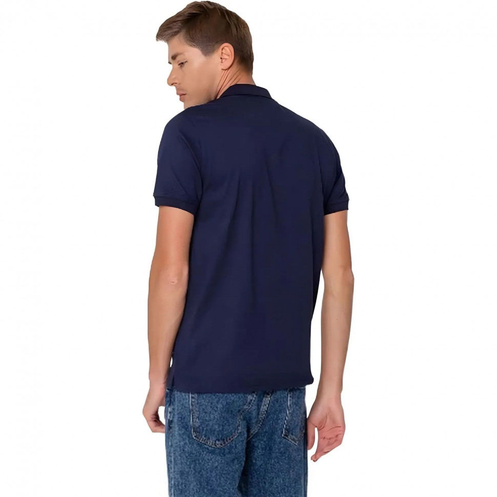 Рубашка поло Virma Stretch т.син.L