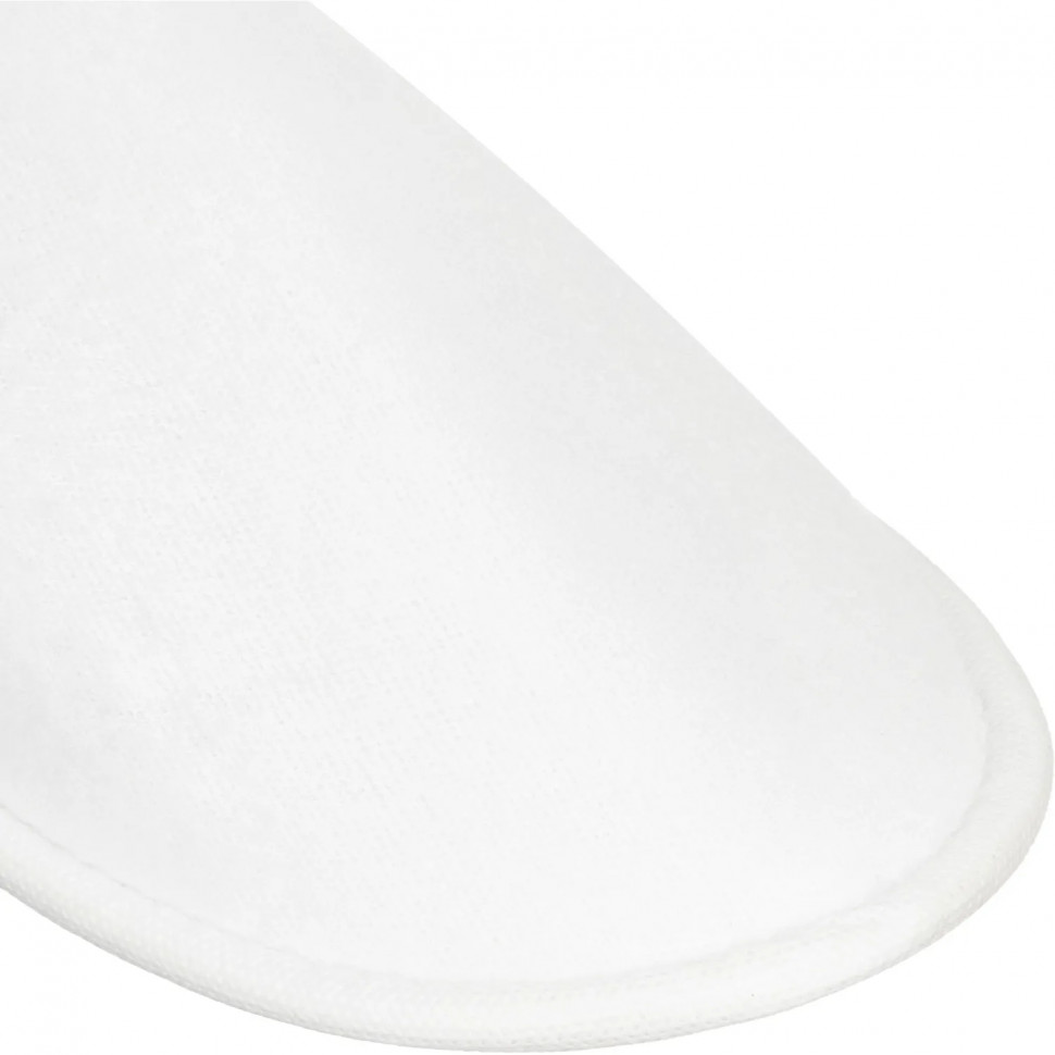 Тапочки одноразовые  флис,(поролон) Эва 4 мм закрытый мыс,160 пар