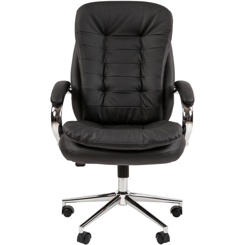 Кресло VT_Chairman 795 кожа черный N