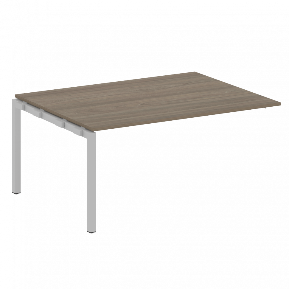 Metal System Quattro Проходной элемент перег. стола на П-образном м/к 50БП.ППРГ-4 Вяз Благородный/Ме