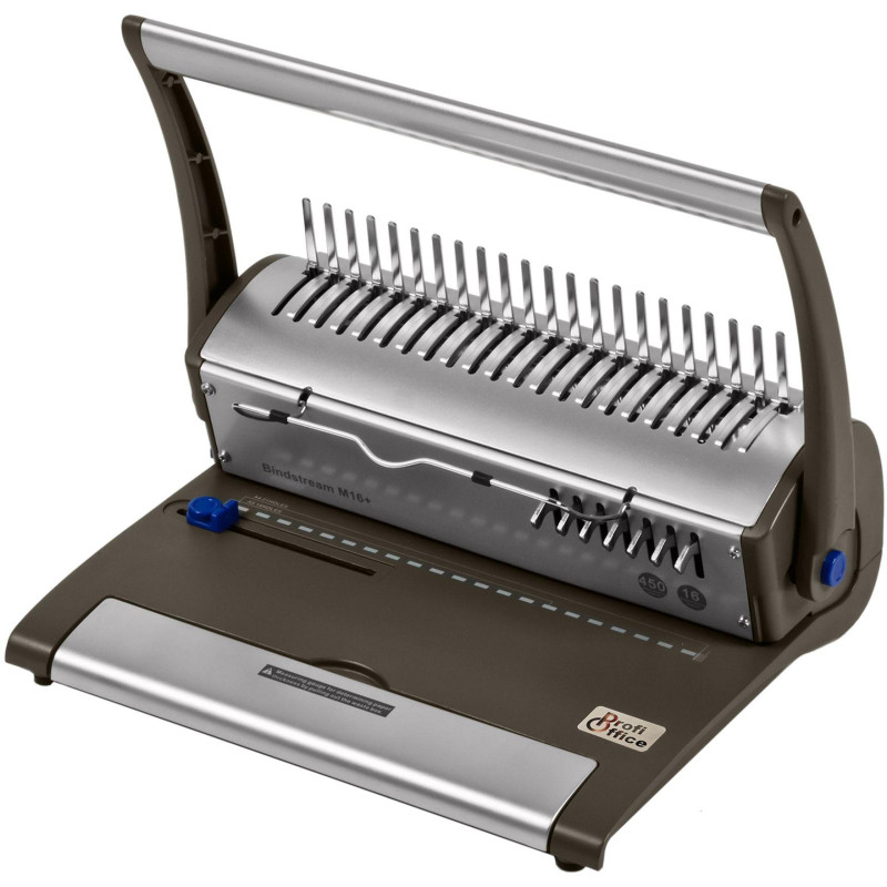 Брошюровщик ProfiOffice Bindstream M16 Plus, А4, 16л./450л., пл.пруж.