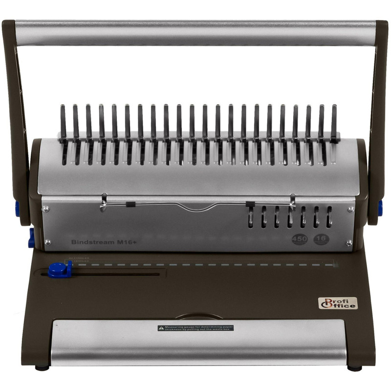 Брошюровщик ProfiOffice Bindstream M16 Plus, А4, 16л./450л., пл.пруж.