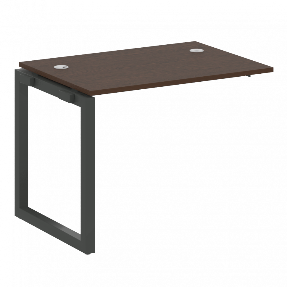 Metal System Quattro Проходной элемент рабочей станции на О-образном м/к 50БО.ПРС-СП-1.1 Венге Цаво/ Metal System Quattro Проходной элемент рабочей станции на О-образном м/к 50БО.ПРС-СП-1.1 Венге Цаво/