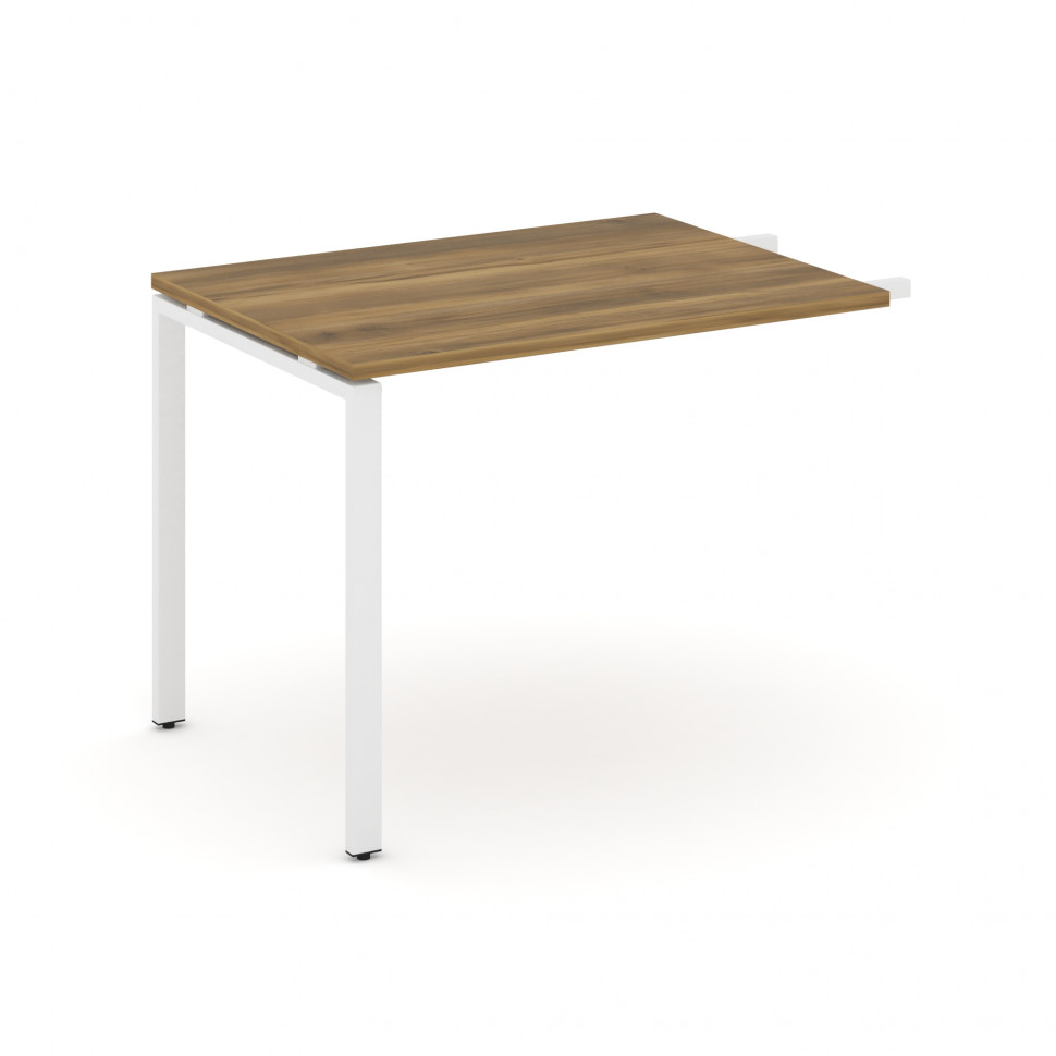 Concept Брифинг-приставка CN.BR-001 Сандал Янтарный/Металл Белый 980*720*750