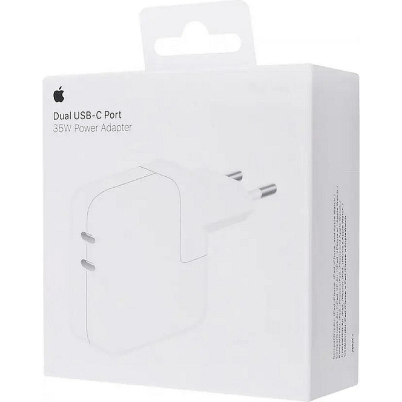 Зарядное устройство Apple (MNWP3ZM/A) 35W Dual USB-C Port