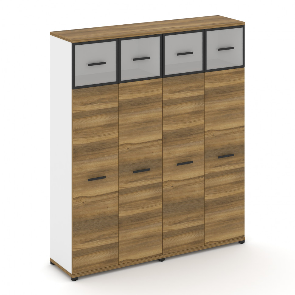 Concept Шкаф 2 широкие секции, 5 ниш CN.STS-527 RMB B Сандал Янтарный/Белый Бриллиант/Металл Черный/ Concept Шкаф 2 широкие секции, 5 ниш CN.STS-527 RMB B Сандал Янтарный/Белый Бриллиант/Металл Черный/