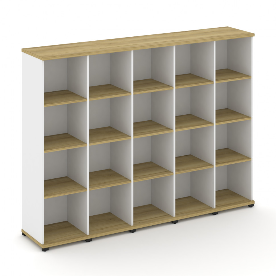 Concept Стеллаж 5 узких секций, 4 ниши CN.STU-450 Дуб Винченцо/Белый Бриллиант/Металл Черный 2084*42 Concept Стеллаж 5 узких секций, 4 ниши CN.STU-450 Дуб Винченцо/Белый Бриллиант/Металл Черный 2084*42