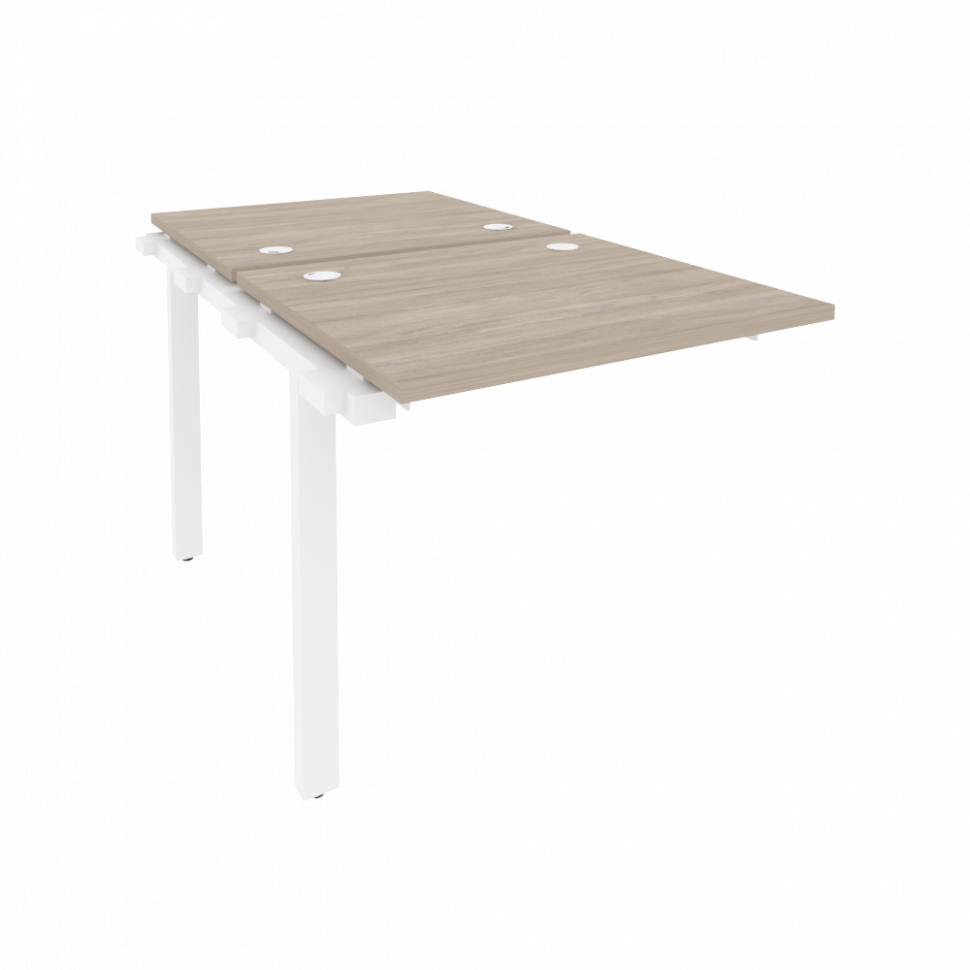 Onix Наборный элемент рабочей станции на м/к O.M-2.NRS-0.7 Дуб Аттик/Металл Белый 780*1475*750