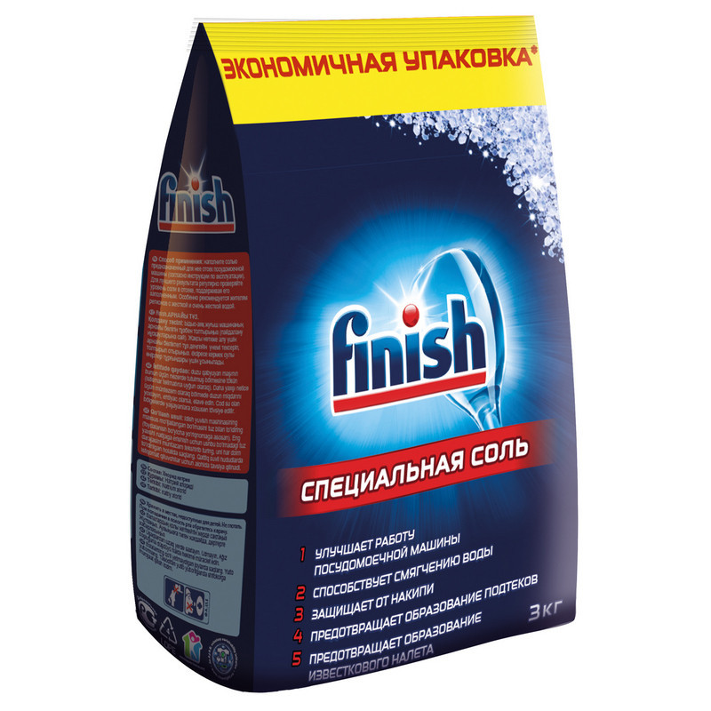 Соль для посудомоечных машин FINISH 3кг