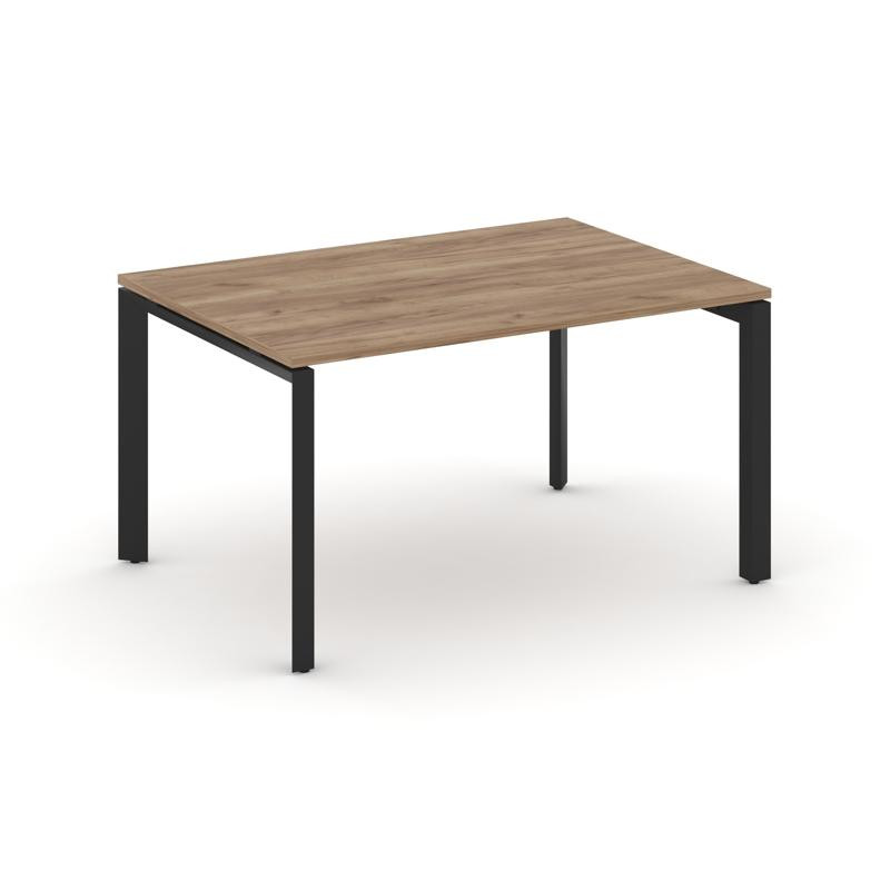 Style Project Стол переговорный SN-59P.SPRG-004.3 Дуб Табак/Металл Черный 1580*980*750