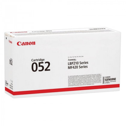 Картридж лазерный CANON (052) I-SENSYS MF421/426/428/429/LBP212/214/215, черный, ресурс 3100 стр., оригинальный, 2199C002
